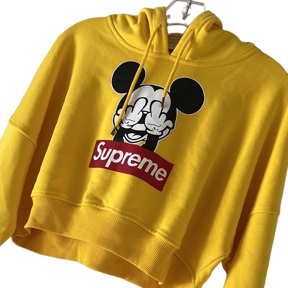 💛Pre-loved Supreme Box Logo Hooded Sweatshirt 💛 - Picture 3 of 9